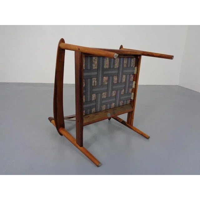 Danish Rosewood Model 56 Armchair by Grete Jalk for Poul Jeppesen, 1960s For Sale - Image 15 of 18