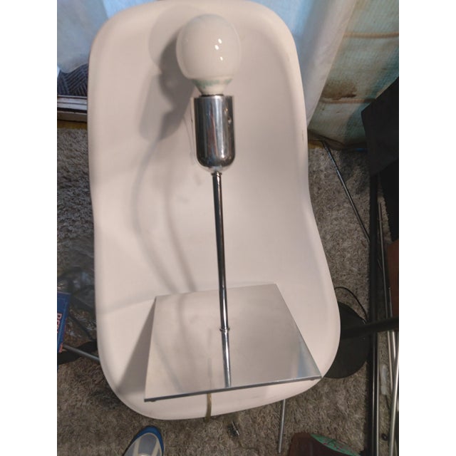 2008 Ron Rezek Artemide Large Polished Aluminum Bolo Lamp For Sale - Image 11 of 11