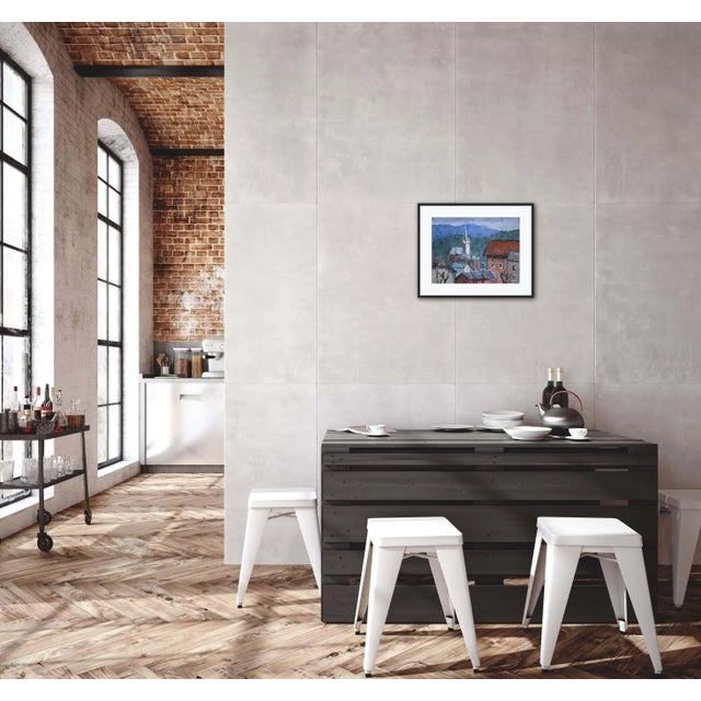 "Virginia City Nevada" Contemporary Landscape Oil Painting For Sale - Image 4 of 12