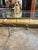 Maison Jansen Vintage Brass Coffee Table With Leaf Motif in the Style of Maison Jansen For Sale - Image 4 of 11