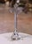 Metal Early 20th Century French Silvered Iron Altar Crucifix With Fleur-De-Lys Cross For Sale - Image 7 of 7