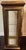 Gold Neiman Marcus Italian Antiquated Gold-Gilt Pedestal Small Curio Cabinet Vitrine Display For Sale - Image 8 of 12