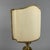 Vintage Brass and Wood Table Lamp with Beige Fabric Shade, 1960s For Sale - Image 6 of 13