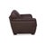 A399 Lounge Chair in Dark Brown Leather from Natuzzi Editions For Sale - Image 10 of 14