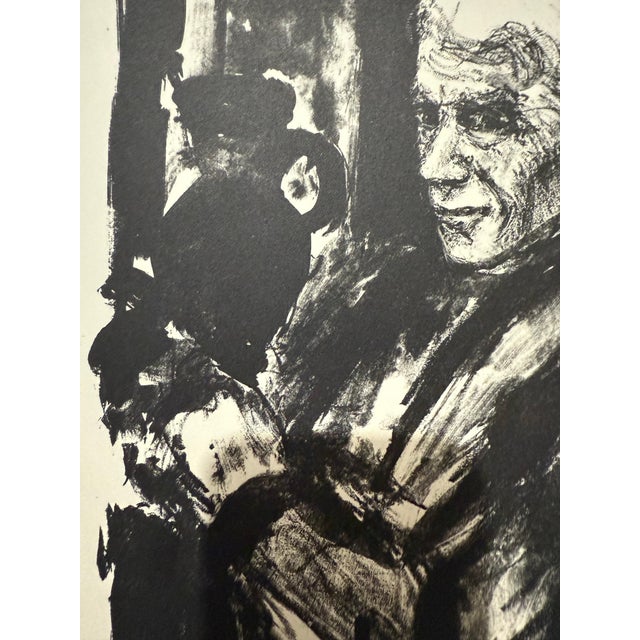 1960s Arbit Blatas, Lithuanian French Artist Arbit Blatas Lithograph Georges Braque School of Paris, 1962 For Sale - Image 5 of 7