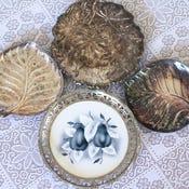 Art Deco 1950s Mixed Silver Plates or Platters Set With a German Platter - Wall Set - Set of 4 For Sale - Image 3 of 6