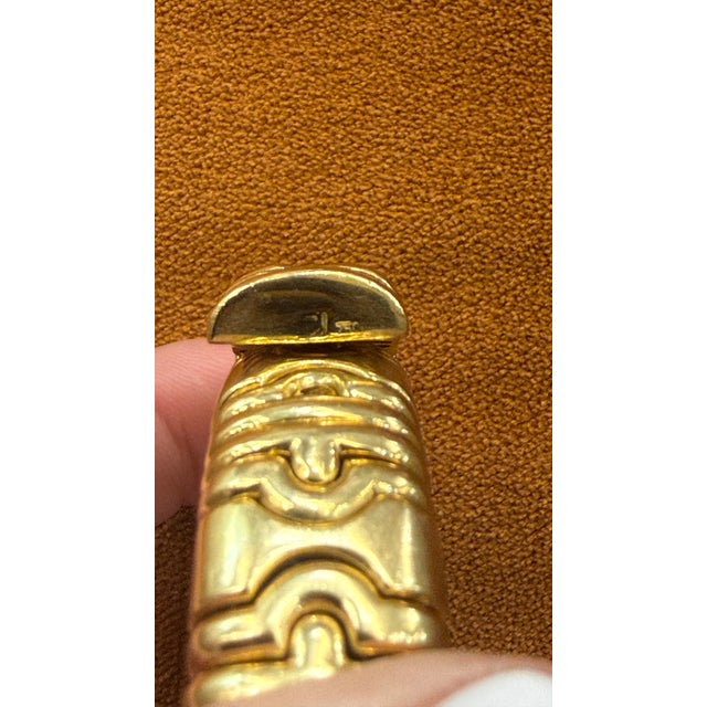 Italian 18k Gold Tobogas-Style Bracelet, 1970s For Sale - Image 14 of 17