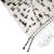 Textile Handwoven Beni Ourain Rug - Small Moroccan Bathroom Rug – Cream Black Dots Shag Pile Bath Mat 2x4 Ft For Sale - Image 7 of 12