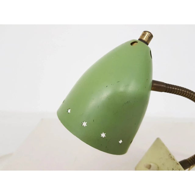 Green Desk Lamp by H. Busquet for Hala, 1950s For Sale - Image 4 of 10