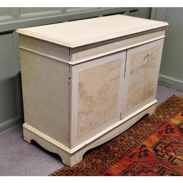 1960s Mid Century Hand Painted Hi-Fi Cabinet For Sale - Image 5 of 8