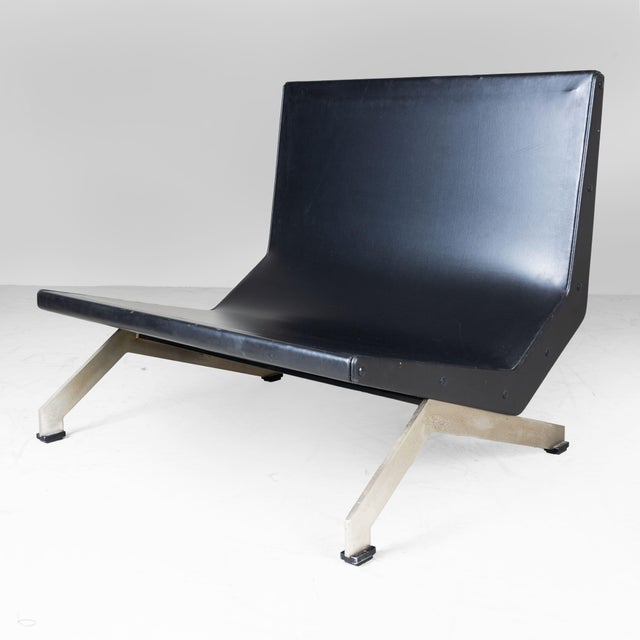 Black Lounge Chairs by Gianni Moscatelli for Formanova, 1980, Set of 2 For Sale - Image 8 of 12