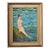 French Vintage Framed Portrait of a Lady Swimming For Sale