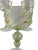 Metal Mid 20th Century Venetian Salviati Attributed Green Gold Flecked Stemware - Set of 5 For Sale - Image 7 of 9
