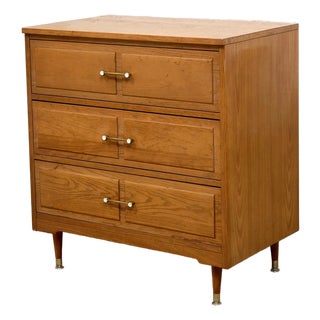 Mid 20th Century Lowboy Elmwood Dresser For Sale