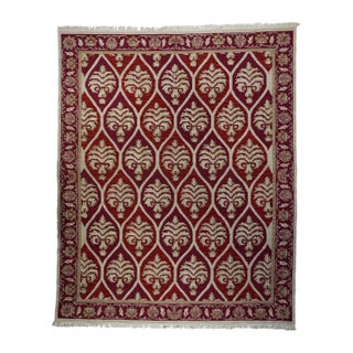 Turkish Sumak Flat Weave Wool Rug 8'0" X 10'0" For Sale