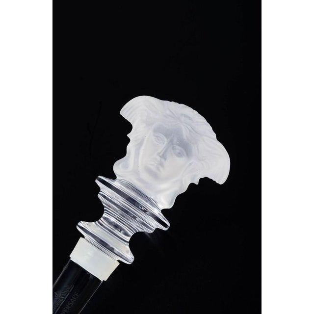 Rosenthal for versace. A crystal stopper produced by rosenthal in collaboration with versace. The stopper is crafted in...