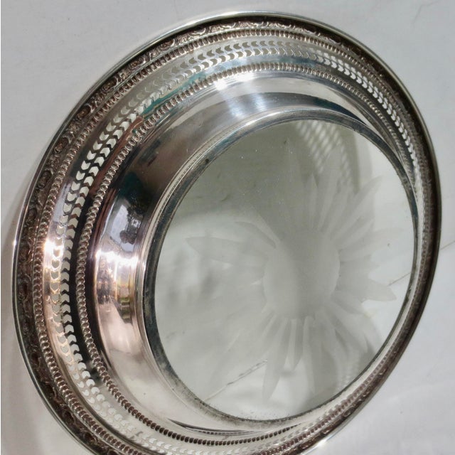 Gorham Silver Co. Whiting Sterling Silver Lemon Slice Dish For Sale - Image 4 of 8