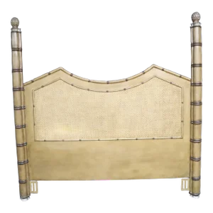 Faux Bamboo King Headboard