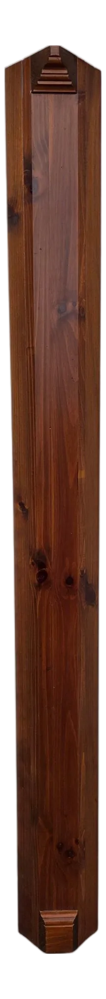 Ethan Allen Country Craftsman Corner Cabinet Shelf Display Knotty Pine Hutch