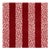 Sample - Schumacher X Timothy Corrigan Guepard Stripe Velvet Fabric in Red For Sale