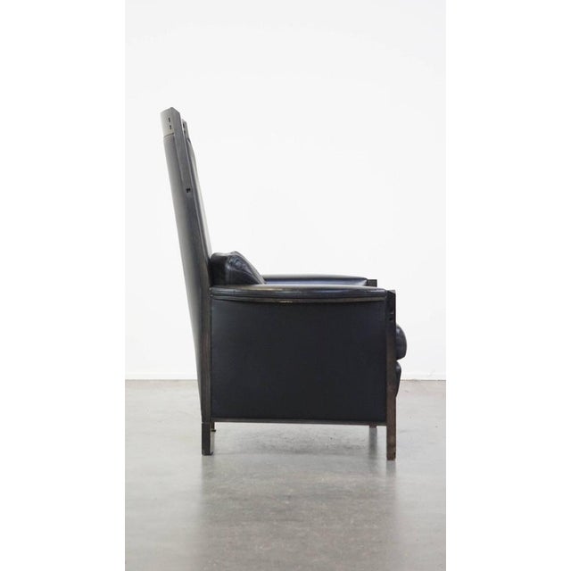 Vintage Chair in Cowhide from Giorgetti For Sale - Image 3 of 16