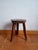 Brutalist Stool in Wood, 1960s For Sale - Image 9 of 11