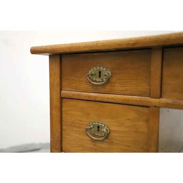 Small Austrian Youth Style Desk, 1890s For Sale - Image 9 of 11