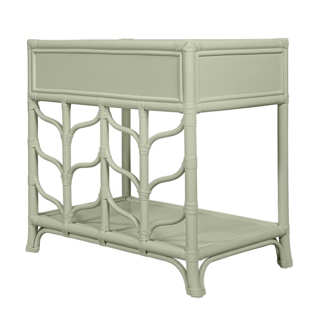 Light Green Ivy Nightstand - Celery Green For Sale - Image 8 of 10