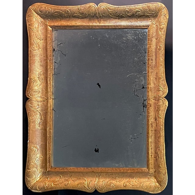 Italian Empire Giltwood Mirror-Frame, 1820s For Sale - Image 10 of 10