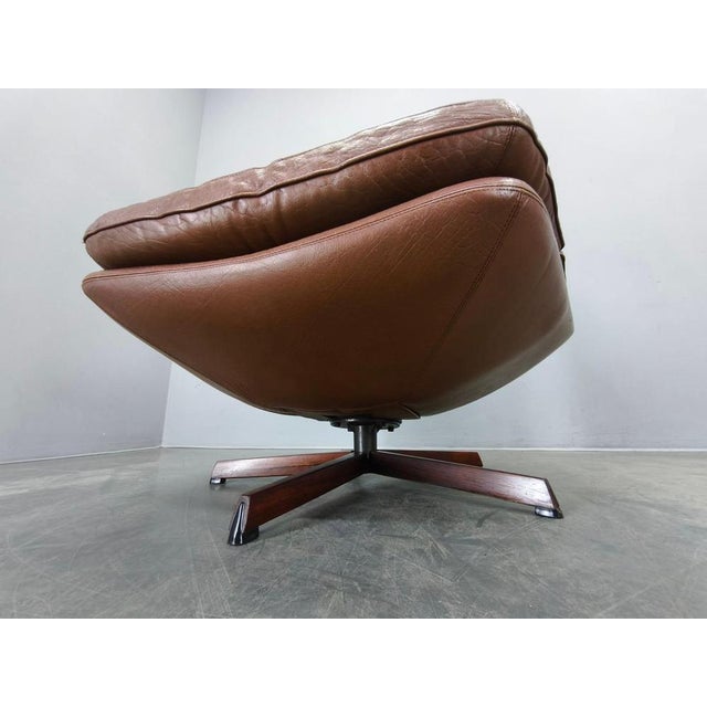 Set of MS68 Lounge Chair and Ottoman by Madsen & Schubell, 1960s For Sale - Image 18 of 18