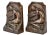 Metal Bronze Art Nouveau Bookends Nude Female Figure - a Pair For Sale - Image 7 of 7