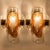 Crystal Glass Chandelier & Wall Lights by J.T. Kalmar, Set of 3 For Sale - Image 12 of 14