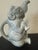Gray Sarreguemines French Majolica Elephant Pitcher – Model 4470 – c.1900 For Sale - Image 8 of 14