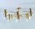 Large Space Age Gilded Ceiling Light from Leola For Sale - Image 11 of 18
