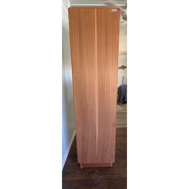 1970s Mid Century Danish Modern Cabinet Uldum Mobler Hutch Compact Display Teak Shelf For Sale In Naples, FL - Image 6 of 10