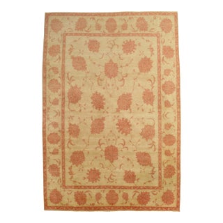 Vintage Persian Sultanabad-Style Rug 8'3" X 12'2" For Sale