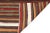 Mid 20th Century Mid 20th Century Striped Vintage Turkish Kilim Rug For Sale - Image 5 of 7