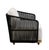 Alpine Teak Wood Outdoor Sofa With Black Rope Design For Sale - Image 14 of 14