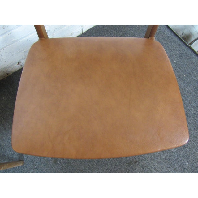 Wood Mid 20th Century Danish Dining Room Chairs - 4 Pieces For Sale - Image 7 of 8