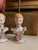 Victorian Vintage Figural Porcelain Salt & Pepper Shakers — Victorian-Style Couple For Sale - Image 3 of 8