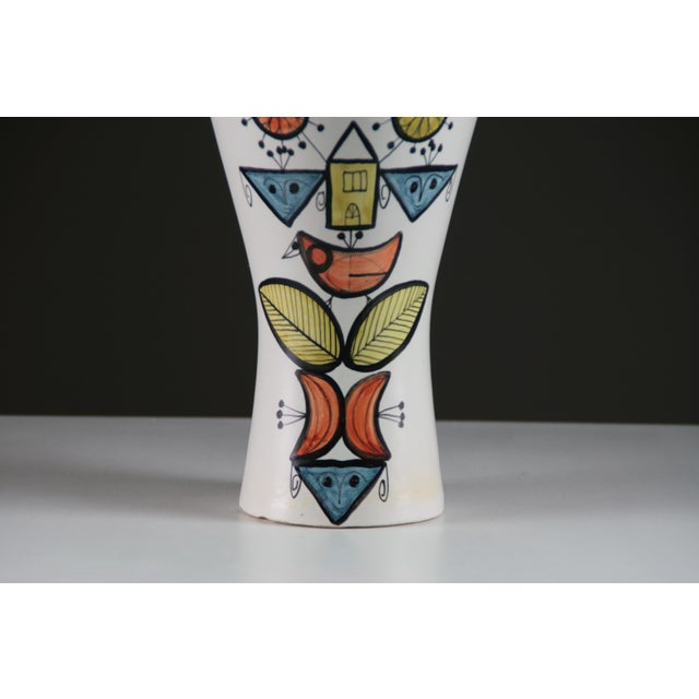 Large Ceramic Diabolo Vase by Roger Capron, France, 1950s For Sale - Image 13 of 15