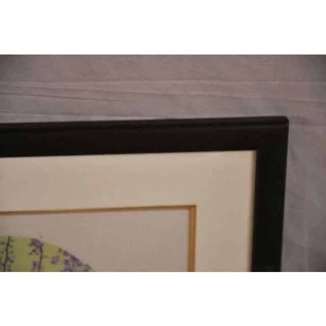 1950s Framed Asian Style Embroidered Artwork For Sale In Columbia, SC - Image 6 of 7