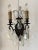 Bronze Pair of Late 19th Century Bronze and Crystal Sconces For Sale - Image 8 of 10