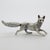 Vintage Italian Handmade Silver Hunting Fox Figurine, Tuscany, 1970s For Sale - Image 4 of 12