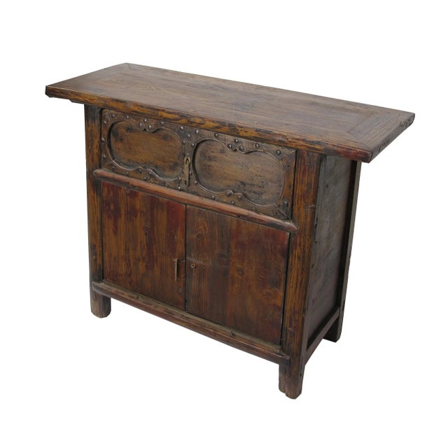 2020s Cabinet With One Hand Carved Front Drawer For Sale - Image 5 of 9