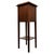 Wood Antique Early 20th Century English Arts and Crafts Oak Cabinet For Sale - Image 7 of 11