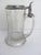 Late 19th Century German Glass Pewter Enamel Stein Mug Tankard Glass For Sale - Image 5 of 11