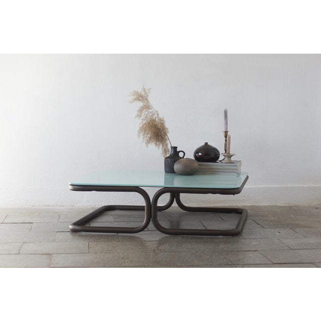 Mid-Century Modern Coffee Table by Chiaramonte & Marin for Emu, Italy, 1980s For Sale - Image 3 of 8