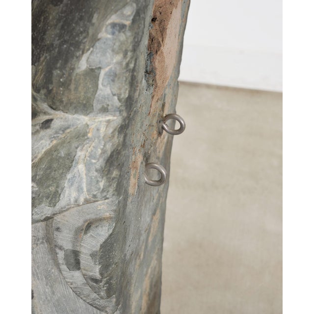 Hellenistic Greco-Roman Hermes Stone Marble Sculpture 5 Ft For Sale - Image 18 of 18