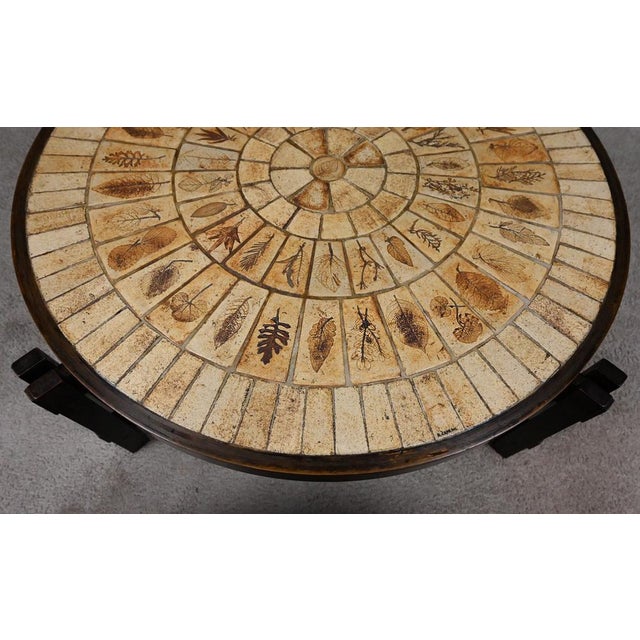 Les Herbiers Coffee Table by Roger Capron for Vallauris, 1960s For Sale - Image 14 of 18